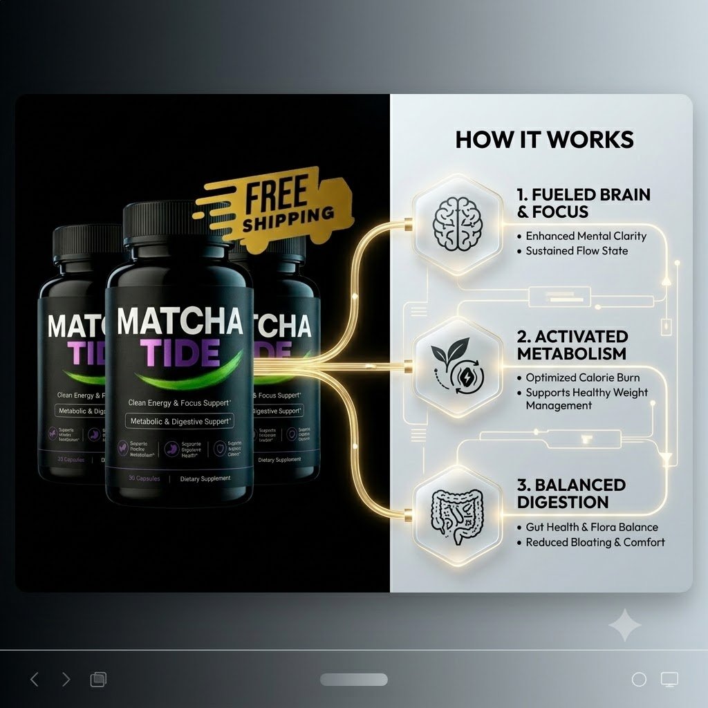 MatchaTide supports gut-driven metabolism